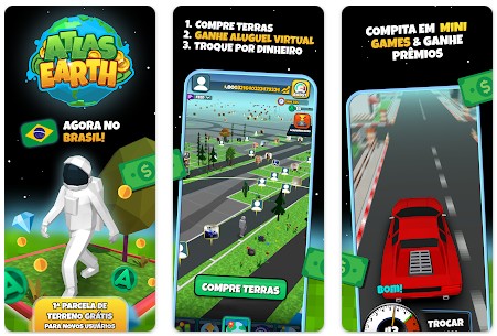 Capturas de tela do App Atlas Earth