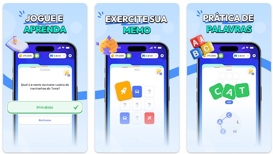 Capturas de tela do app Brain Rush
