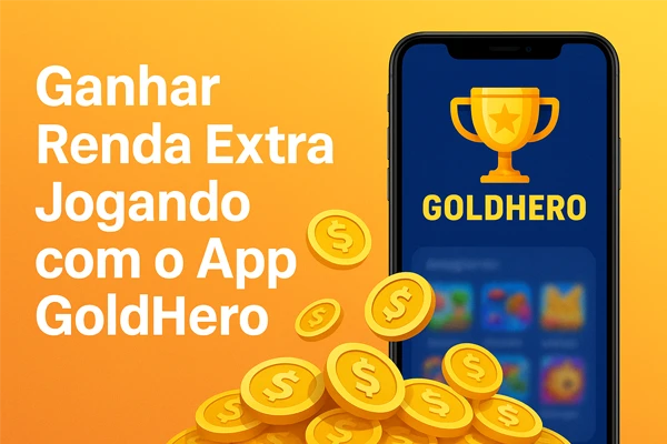 Como Ganhar Renda Extra Jogando com o App GoldHero [Funciona Mesmo?]