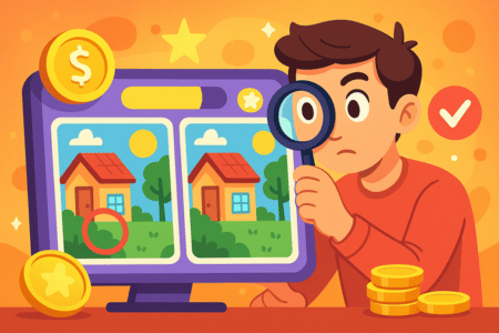Renda Extra com Jogo dos Erros: descubra diferenças com diversão HD