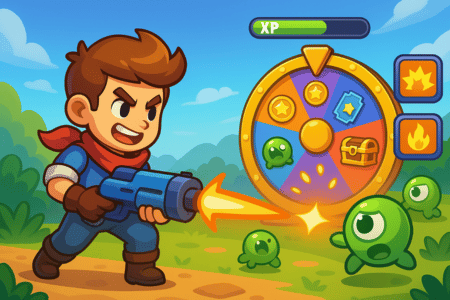 Game para fazer renda extra com Rookie Shooter: atire, evolua e ganhe!