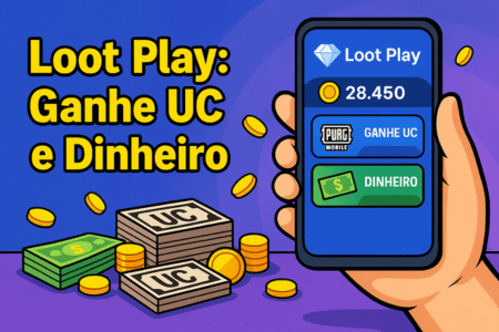 Loot Play: ganhe UC e dinheiro jogando no celular