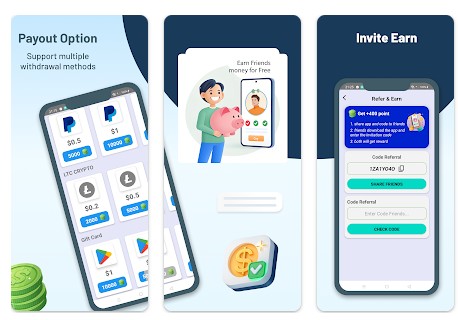 App para ganhar dinheiro diário no celular: Tap Earn