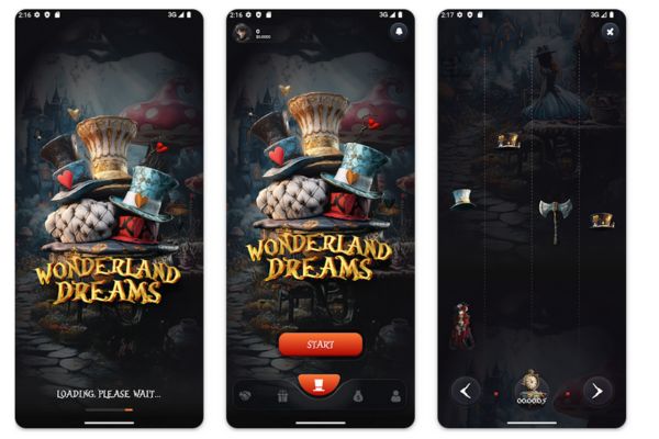 Joguinho divertido para ganhar recompensas: Wonderland Dreams