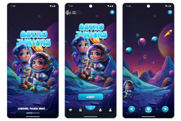 Recompensa com Game Divertido: Astro Juniors