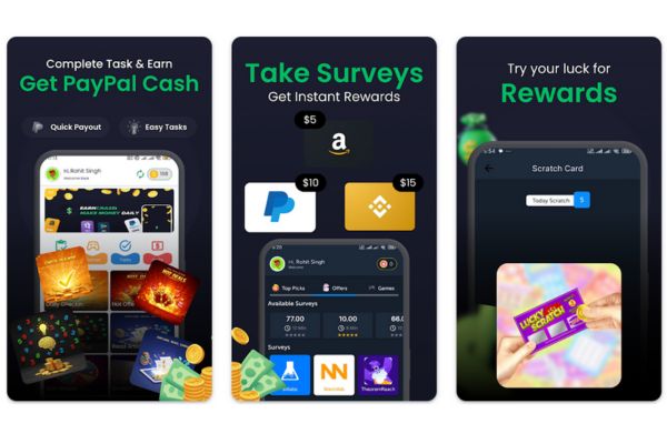 Ganhe dinheiro com o EarnCraze – Cash & Gift Cards