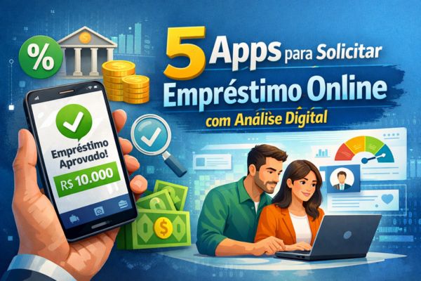 5 Apps para Solicitar Empréstimo Online com Análise Digital